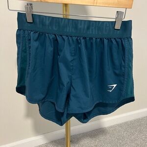 Gymshark Women's Blue Athletic Shorts